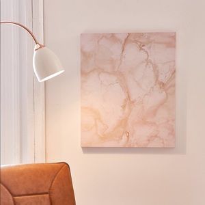 8x10 Pink/Neutral Marble Canvas